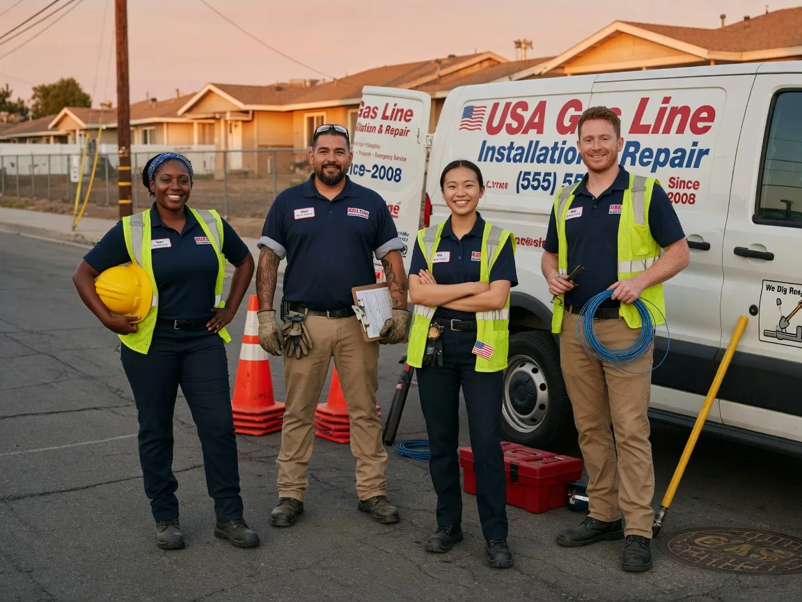 Gas Line Installation company in Castella, CA